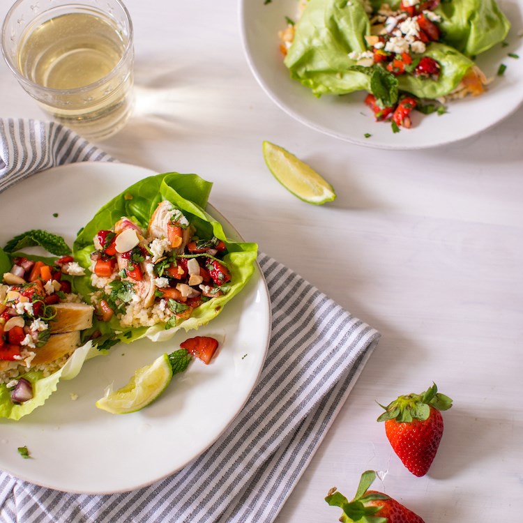 Picture of ChickenLettuce Wraps 